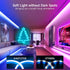 19.68ft 24V IP67 KANTUTOE LED Neon Rope Lights, RGB LED Light Strip, Music Sync App/Remote Control DIY Rope Light