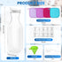 ProHK 4Pack 54oz 4Pcs Laundry Detergent Dispenser for Room Organization - Soap Container with Spoon, Funnel and Labels