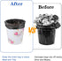 Piriuuo 4 13 30 Pcs Trash Can Bands Trash Bag Holder Garbage Bag Holder Trash Can Rubber Bands for to Gallon Garbage