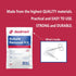Dealmed Sterile Suture Removal Kit - Includes Suture Removal Scissors, Forceps, Gauze Sponge - Ideal for Hospitals and