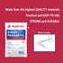 (10 Dealmed Sterile Suture Removal Kit, Includes Suture Removal Scissors, Forceps, and Gauze Sponge, Suture Removal