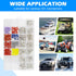 500Pcs Connector Pins Kit, Car Electrical Wire Terminal Pins, Non-Insulated Plug Removal Male Female Crimp Pins