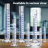 Thick Glass Graduated Cylinder 5ML with Hexagon Base and One Glass Dropper for Measuring Liquid