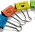 Officemate Smiling Face Binder Clips, Medium, Ass't Colors, 36 Pcs, Paper Clamps for Office, Teacher Gifts, School and