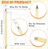 Marsui 40 Pcs Everlasting Pencil, Forever Inkless Pencil with Eraser for Writing, Drawing, School Supplies