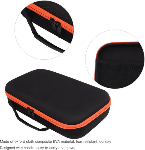 Tool Bag, Tool Pouch Bag, Oxford Fabric Accessory Storage Case, Tool Organisers Designed with Handle, Storage for Electric Drill, Electric Grinder, Screw (Long)