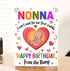Moonlit93 Nonna - I Can't Wait For Our First Cuddle Happy Birthday From The Bump! Card - Ideas Birthday Card For Nonna