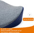 YBLANDRV 46x35x8cm) Seat Cushion, Office Chair Cushions, Memory Foam Desk Chair Cushion, Orthopedic Seat Cushion