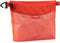 Pack of All Water-Resistant Material Zipper Pouch, Mesh Zipper Bags for Storage, Travel, Office (Orange, Medium)