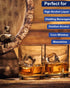 Hydrometer Alcohol Meter, Hydrometer Alcohol 0-200 Proof and Tralle Alcohol Hydrometer, Alcohol Proof Tester Hydrometer, Alcohol Tester for Liquor/Moonshine/Spirits/Proofing/Distilled