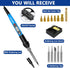Lunamor Set 80W 110V Set 16-in-1 180-500 Soldering Iron Heat Insert Tool, LCD Digital Soldering Welding Iron Kit