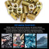 20Pcs Self Tapping Thread Inserts M2-M16 - Carbon Steel Thread Repair Inserts, 302 Type Combination Kit Set