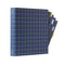 Oxford 3 Ring Binder Set, Cute 1 Inch Binder with Plaid Print, 8 Matching Tab Dividers, 1" Round Rings