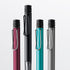 LAMY AL-star 225 Ballpoint Pen - Light Silver Aluminium with Transparent Grip and Chrome-Plated Clip, Large Refill
