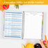 LuBudingJoy Blank Recipe Book, 8.5" x 11" Removable Hardcover Family Recipe Journal with Dividers
