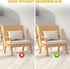 2 pcs Anti-Slip Pads, Silicone Rubber Plastic Pads 150x150mm, 3M Self-Stick Adhesive Non Slip Mats for Furniture