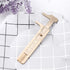 Shuxy Retro Vernier Caliper Mini Brass Sliding Pocket Caliper, Copper Alloy for Measuring Gemstones, 80 mm /3.15"