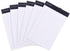 Mintra Office Legal Pads - BASIC WHITE 6pk, 5in x 8in, NARROW RULED, 50 Sheets per Notepad