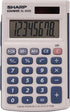 Sharp EL-243SB 8-Digit Pocket Calculator