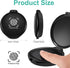 Fingerprint Ink Pads, Black Ink Pad Stamp Pad for Office Notary Supplies, 3 Pieces Identification Kit