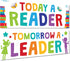 Sproutbrite Classroom Decorations - Reading Banner and Poster for Teachers, Bulletin Board Wall Decor