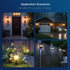 ST19 Bulb, 8W (100W 1400LM,Vintage E26 2700K 2Pack FLSNT Dusk to Dawn Outdoor Sensor LED Light Eqv.), Filament Base