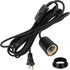 Plug in Pendant Light Cord with Switch,Braided Hanging Lamp Kit with Ceramic