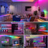 2835SMD WS2811 9.8FT DC24V 108LED/m 18Pixels/m 8mm BTF-LIGHTING IC RGB Chasing Color LED Strip Light Width Flexible