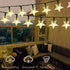 Solar String Lights Outdoor, Solar Powered Star String Lights, 30ft 50LED 8 Modes Waterproof Christmas String Lights for Gardens Patio Landscape Xmas Tree Decorations(Warm White) by Windpnn