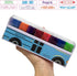 Best Teacher Kit, Elementary School Supplies, Teacher Stamps Self-Inking for Classroom with Stamp Tray