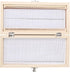 Microscope Slide Box, Large-Capacity Wooden Storage Box for Biological Slide Collection