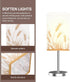 Cabilock Square Cloth Lamp Shade Rustic Fabric Lampshade for Table and Floor Lamps Soft Light Cover Easy to Install