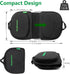 Small Travel Seat Cushion,Gel Memory Foam Seat Cushion,Supportive Butt Pillow,Portable and Foldable for Long Sitting