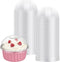 Yiyiring 100 Pack 5oz Plastic Dessert Cup Lids 5oz Dessert Cups Dome Lids