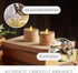 1.4" 2", Pack 2, Luminara Flameless LED Tea Light Candle, x of Birch, Pearl Ivory, Real Flame, Battery Operated
