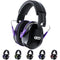 Dr.meter Hearing Protection Ear Muffs, 28dB Noise Reduction Safety Earmuffs with Adjustable Headband, Storage Bag