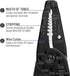 Mr. Pen Wire Stripper, 8 inch, Blue, Wire Stripping Tool, Wire Cutter Stripper for Stripping Wire