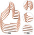 Veemoon Practical Bookend Holder - Stylish Desk Organizer
