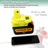 DM18RL Battery Adapter for Dewalt to Ryobi, Convert Dewalt 20V Lithium Battery to Ryobi 18V P107 P108 with 5V 2.1A MAX