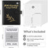 SKYDUE 100 Envelopes Money Saving Challenge Binder, A5 Budget Binder with Cash Envelopes for Savings