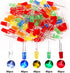 Juasky 400pcs Kit5mm Led Light Diode Light Emitting Diodes Assortment for Science Experiment DIY Projects
