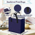 100 9.5 6 9.5 Kacctyen Pcs Insulated Take Out Bags Bulk x x in Thermal Insulation Food Bag for Coffee, Milk Tea, Hot