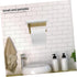Stylish Wall-Mounted Marble Finish Paper Towel Holder for Effortless Bathroom Organization