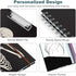 Hongri Clipboard Folio with Refillable Notepad, 5 A4 Folders Storage, Spiral Clip Board Portfolio, 12.8" x 9.7"