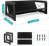 ELITEROO Desk Bookshelf, Small Book Shelf, Wooden Desktop Bookcase, Tilting Table Top Bookshelf for Home Office
