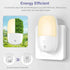 Aerkersun Dimmable (2 Pack) Night Light Plug in with On/Off Switch, Auto Dusk to Dawn Sensor LED Nightlights