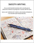 Uni Jetstream EDGE3 0.28mm Oil-based Ballpoint Pen Black Body + Black/Red/Blue Refills, Sticky Notes Value Set