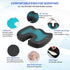 Tailbone Gel Enhanced Seat Cushion - Memory Foam Chair Pillow with Cooling Gel for Sciatica Coccyx Back & Pain Relief