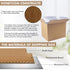aromeili 12 Pack Packing 11X5.9X6.6 Insulated Shipping Box Honeycomb Paper, Insulated Carton with Aluminum Foil Liner