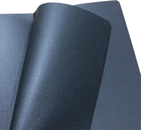 Bullet Dotted Journal, A5 PU Leather Hardcover, 160 Black Pages, 150gsm No Bleed Paper for Women and Men, Gift Box